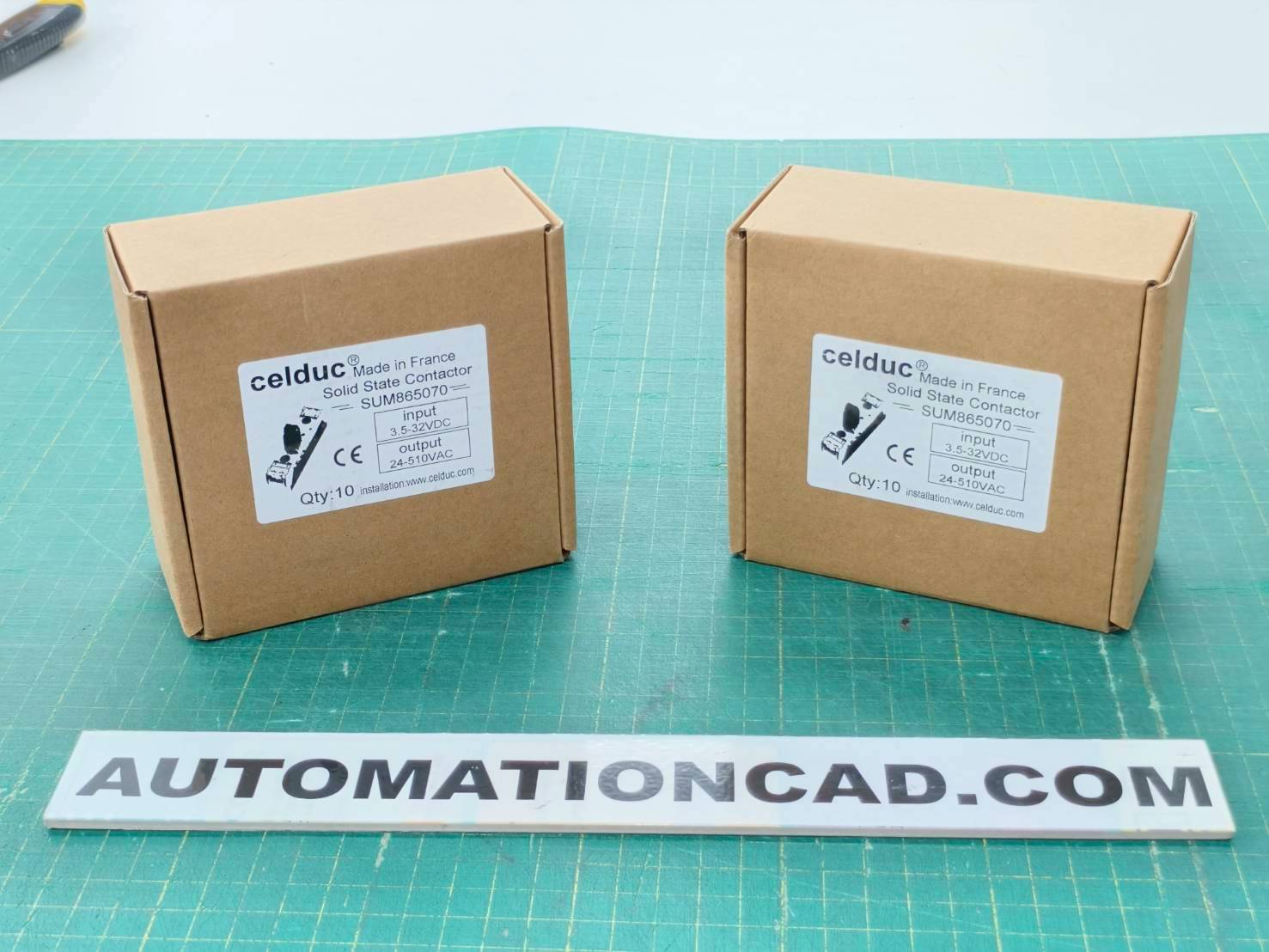 โซลิดสเตต SSR 45A 24-510Vac Input 3.5-32VDC/LED SOLID STATE RELAY CELDUC รุ่น SUM865070