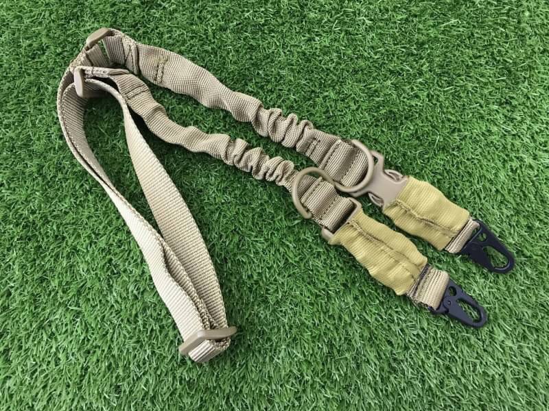New.สายสพายปืนแบบยึดหด สีดพ สีทราย สีเขียว ราคาพิเศษ