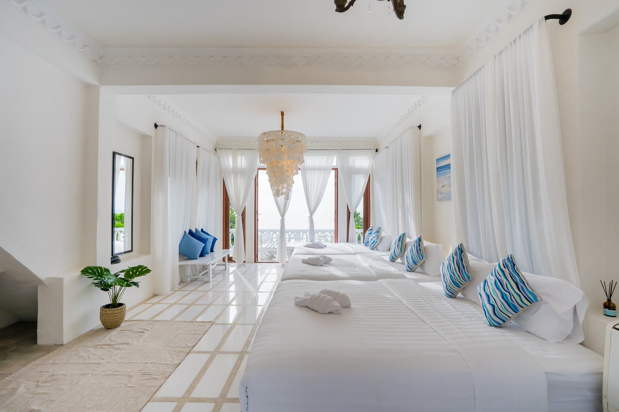 15086 บ้านพักติดทะเล De Pranburi beach villa