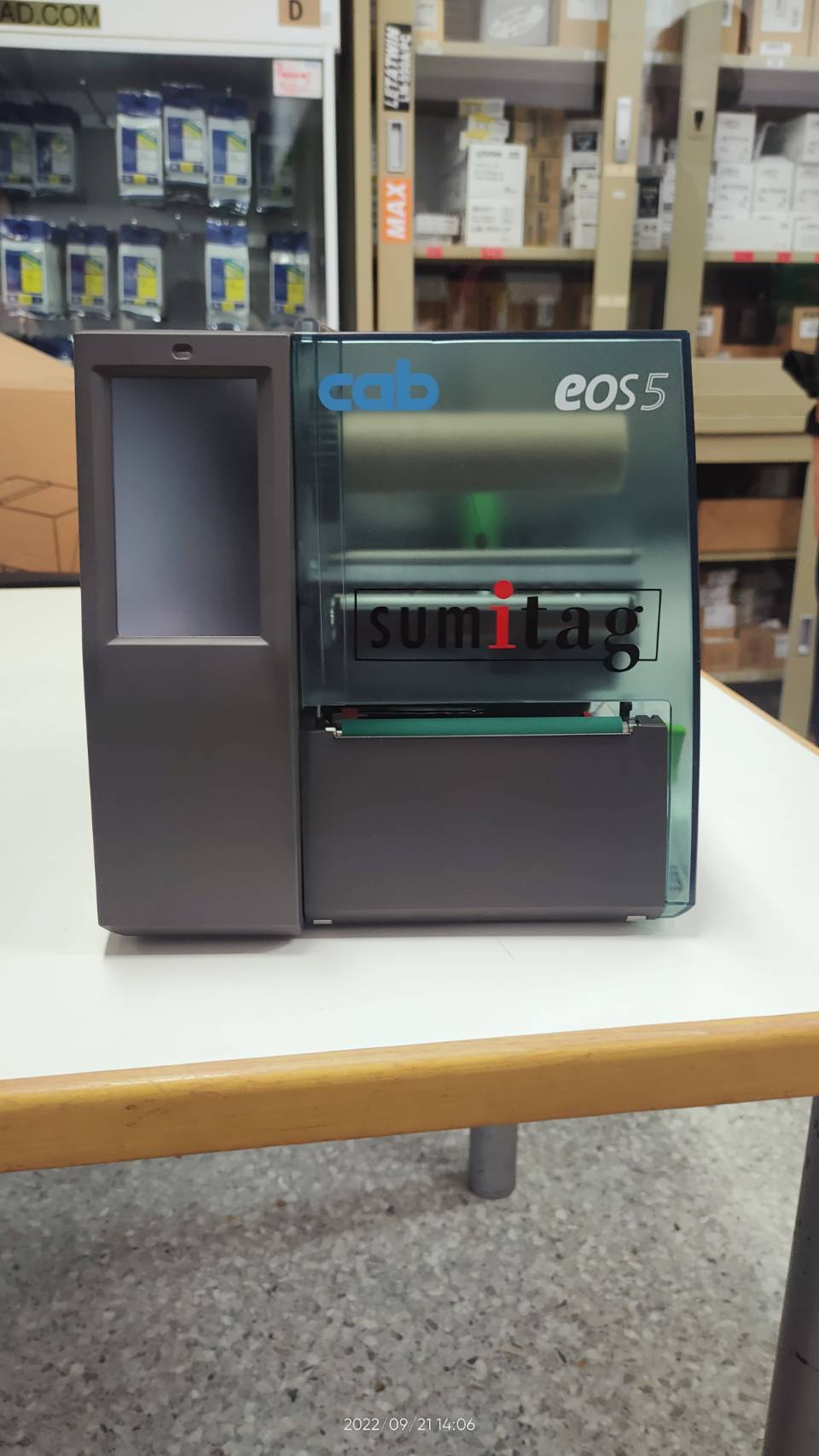 CAB EOS5 LABEL PRINTER เครื่องพิมพ์ฉลาก หน้ากว้าง 4 นิ้ว 300dpi