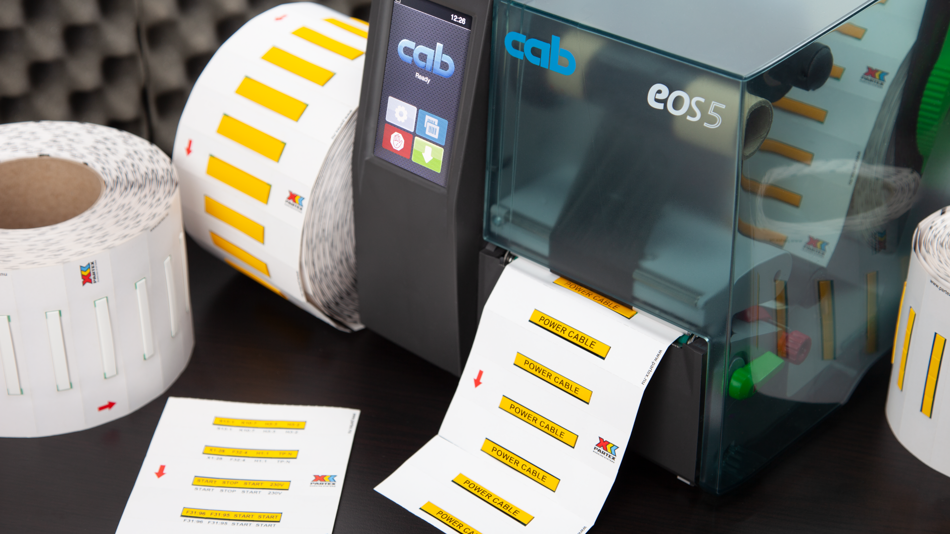 CAB EOS5 LABEL PRINTER เครื่องพิมพ์ฉลาก หน้ากว้าง 4 นิ้ว 300dpi