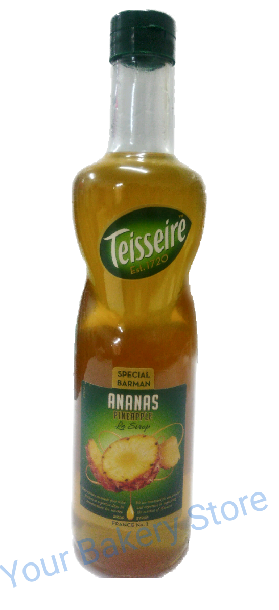 Pineapple กลิ่นสับปะรด (Teisseire syrup) 700 Ml.