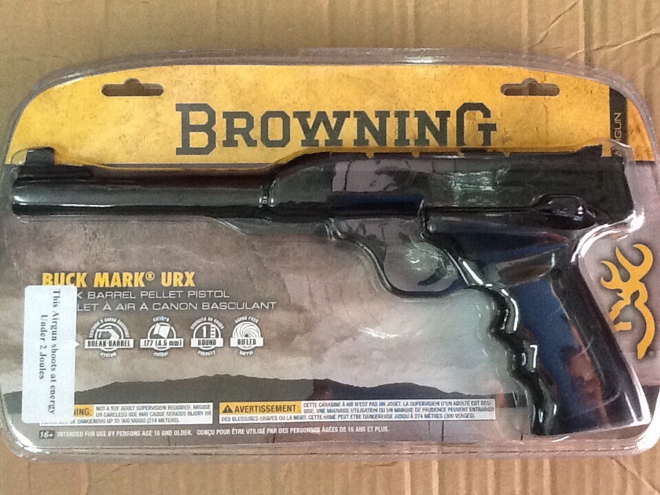 New.Vzduchová pistole Browning Buck Mark URX