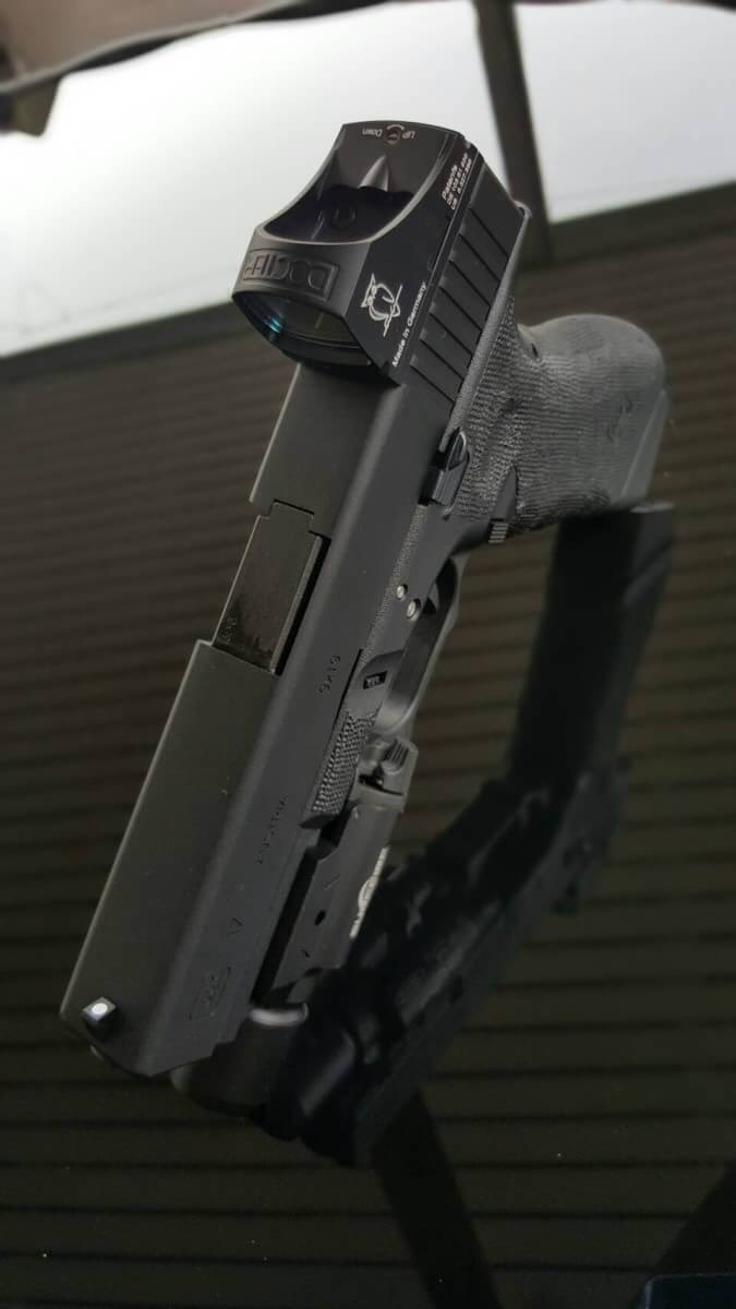 New.Red Dot DOCTER Sight C + ขาจับ Glock (ปรับแสง Aoto) สีดำ สีเทา สีส้ม ราคาพิเศษ