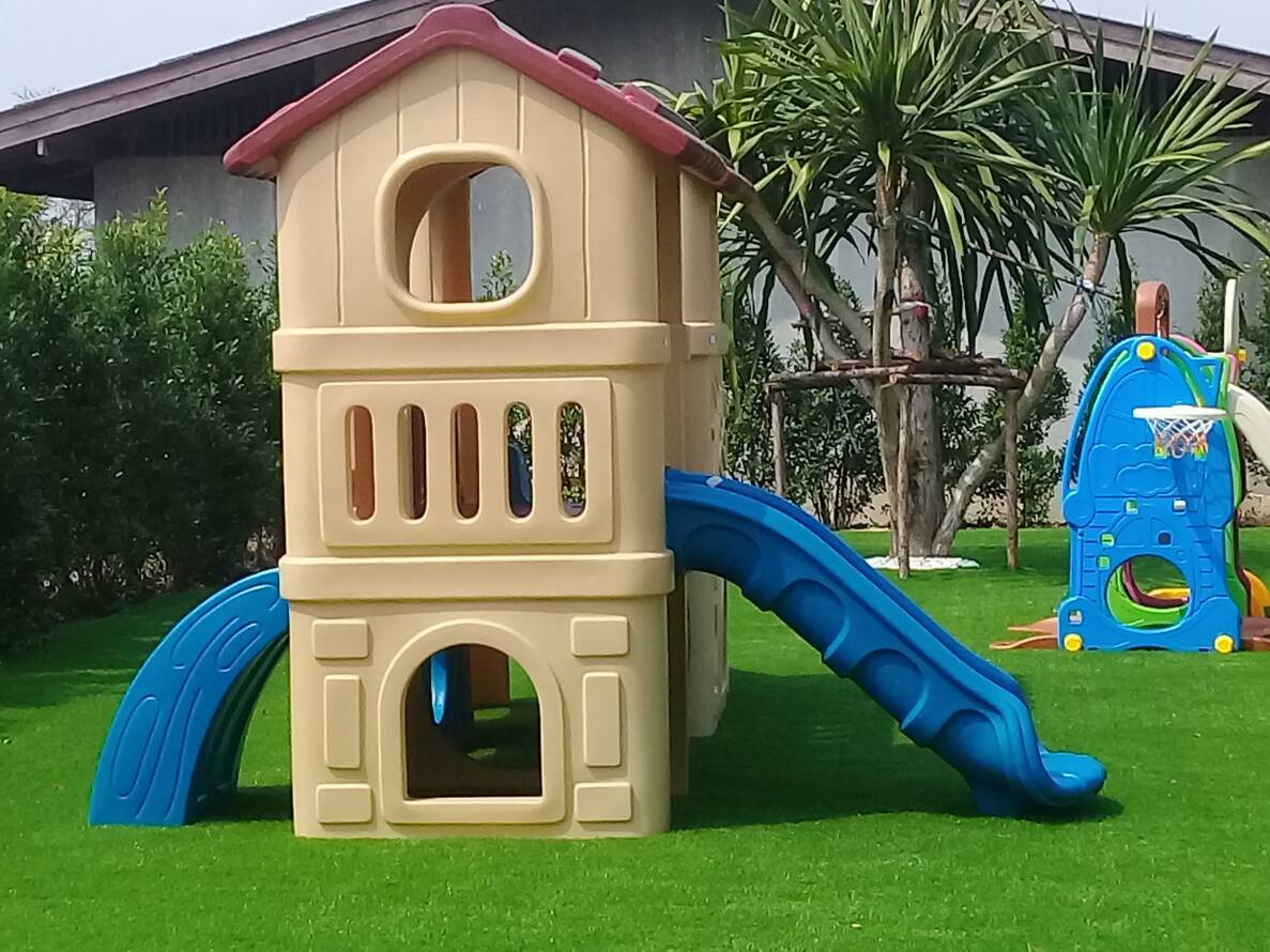 บ้านน้อย2ชั้นกระดานลื่น