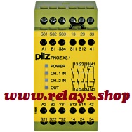 774321 PILZ PNOZ X3.1 230VAC 24VDC 3n/o 1n/c 1so LiNE iD : RELAYS.SHOP