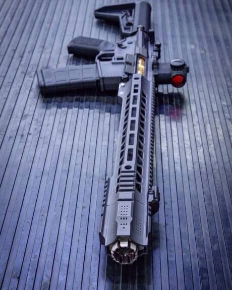 New.| Rail / Stock >> M4 RAIL >> BD SAI Style GRY Rails/ 14.5 Inch สีดำ / สีเทา ราคาพิเศษ