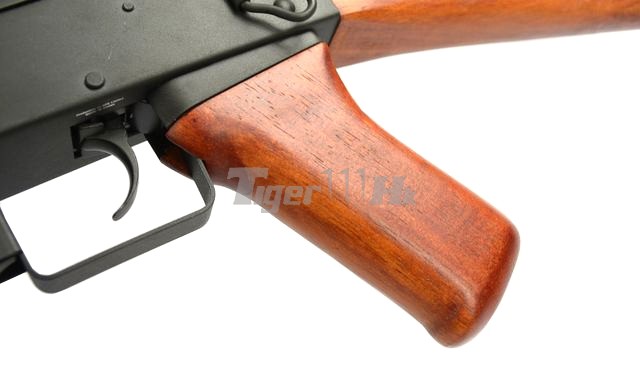 New.ปืนไฟฟ้า AK ASK 206A สีดำเงา ไม้แท้ ท้ายเต็ม ราคาพิเศษ