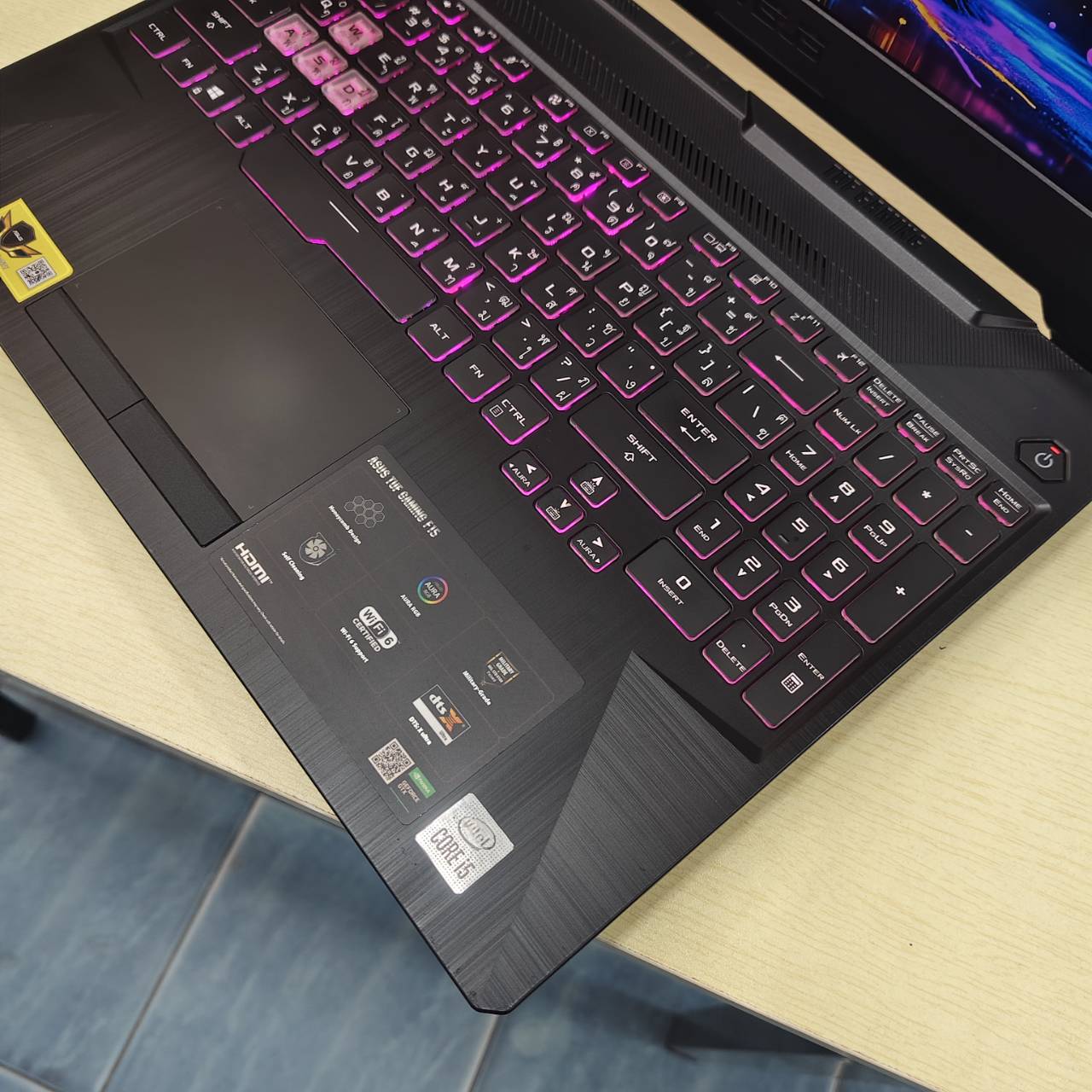 ASUS TUF GAMING F15 FX506LH-HN002T สภาพเครื่อง 90%