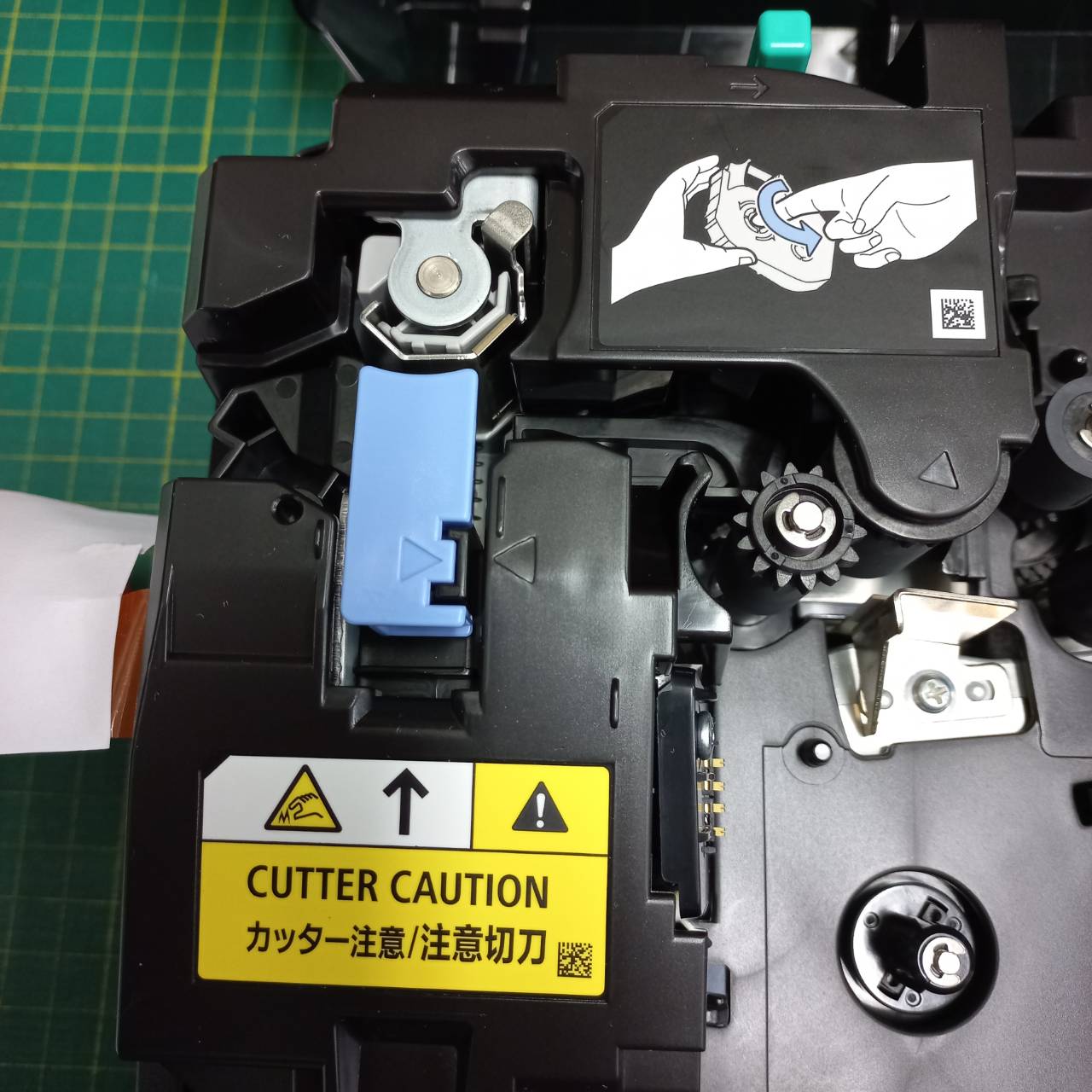 เครื่องพิมพ์ปลอกสายไฟ CANON MK-3000 ต่อคอมพิวเตอร์ได้ Label Printer Wire Marker MK3000