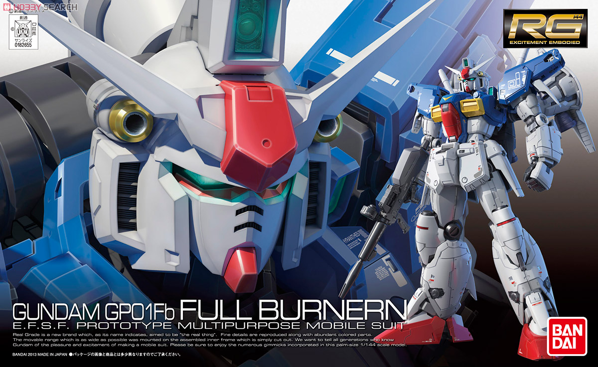 [PO]RG 1/144 RX-78 Gundam GP-01 FB Full Burnern[BANDAI]