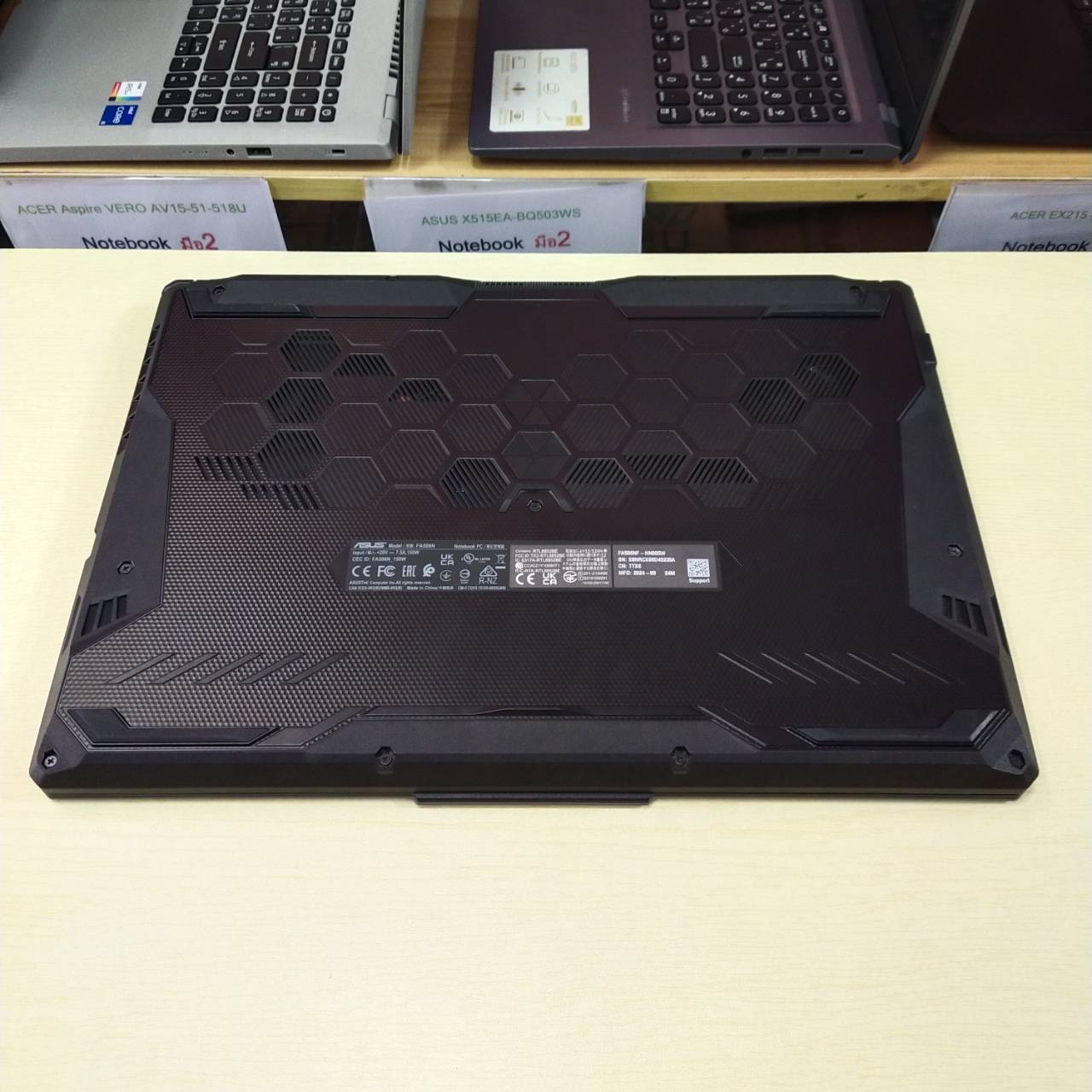 ASUS TUF GAMING A15 FA506NF-HN005W สภาพเครื่อง 97% *ติดฟิล์มกันรอยหน้าจอ* (ประกันศูนย์ 06/06/2026)