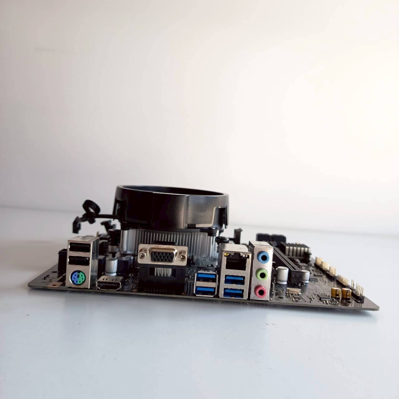 CPU + M/B CPU Ryzen 5 4600G M/B ASROCK A520M - HVS (AM4) ประกัน J.I.B. 13/08/2026