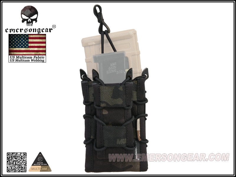 เพ้าแม็คกระซีนปืนยาว+ปืนสั้น ยี่ห้อ Emerson มี3สีให้เลือก #สีมัลติแคมดำ #สีมัลติแคมทราย #สีทัลติแคมเขียว ราคา 950 บาท