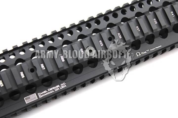 New.Daniel Defense Omega 9" / 12" Inch Rail Handgaurd With Delta Ring for M4 Cmng / 5.56 (BK) ราคาพิเศษ