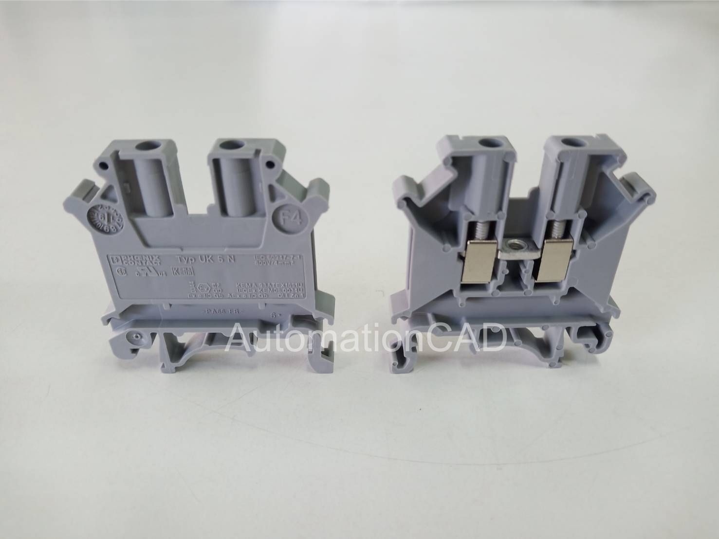 TERMINAL เทอร์มินอล PHOENIX CONTACT UK5N-3004362 สำหรับสายไฟขนาด 0.2 mm² - 6 mm²