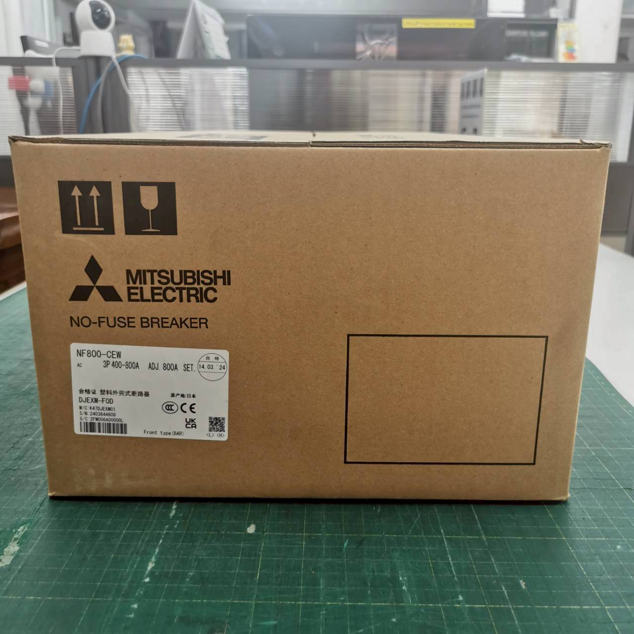 เบรกเกอร์ NF800-CEW 3P 800A มิตซูบิชิ MCCB MITSUBISHI NF800CEW 800A 3P