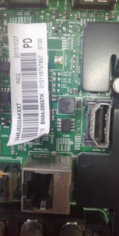 เมนบอร์ดซัมซุง Mainboard SAMSUNG รุ่น UA48J6200AK