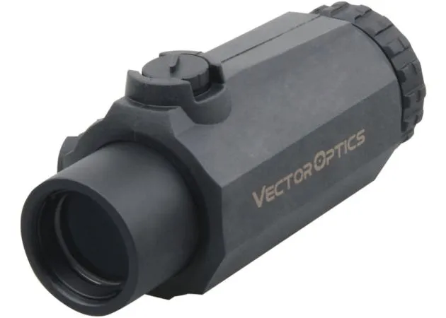 New. ซูมหลังดอท Maverick-III 3×22 Magnifier MIL - Vector Optics ใช้ซูมผ่านเป้า Red Dot มีกำลังขยาย 3 เท่า หน้าเลนส์ 22mm ติดตั้งด้านหลัง Red Dot (ควรติดตั้งให้ใกล้ที่สุด) วัสดุอะลูมีเนียม แข็งแรงทนทาน ต่อทุกสภาพอากาศ กันละอองน้ำได้ในระดับหนึ่ง มาพร้อมเคสย