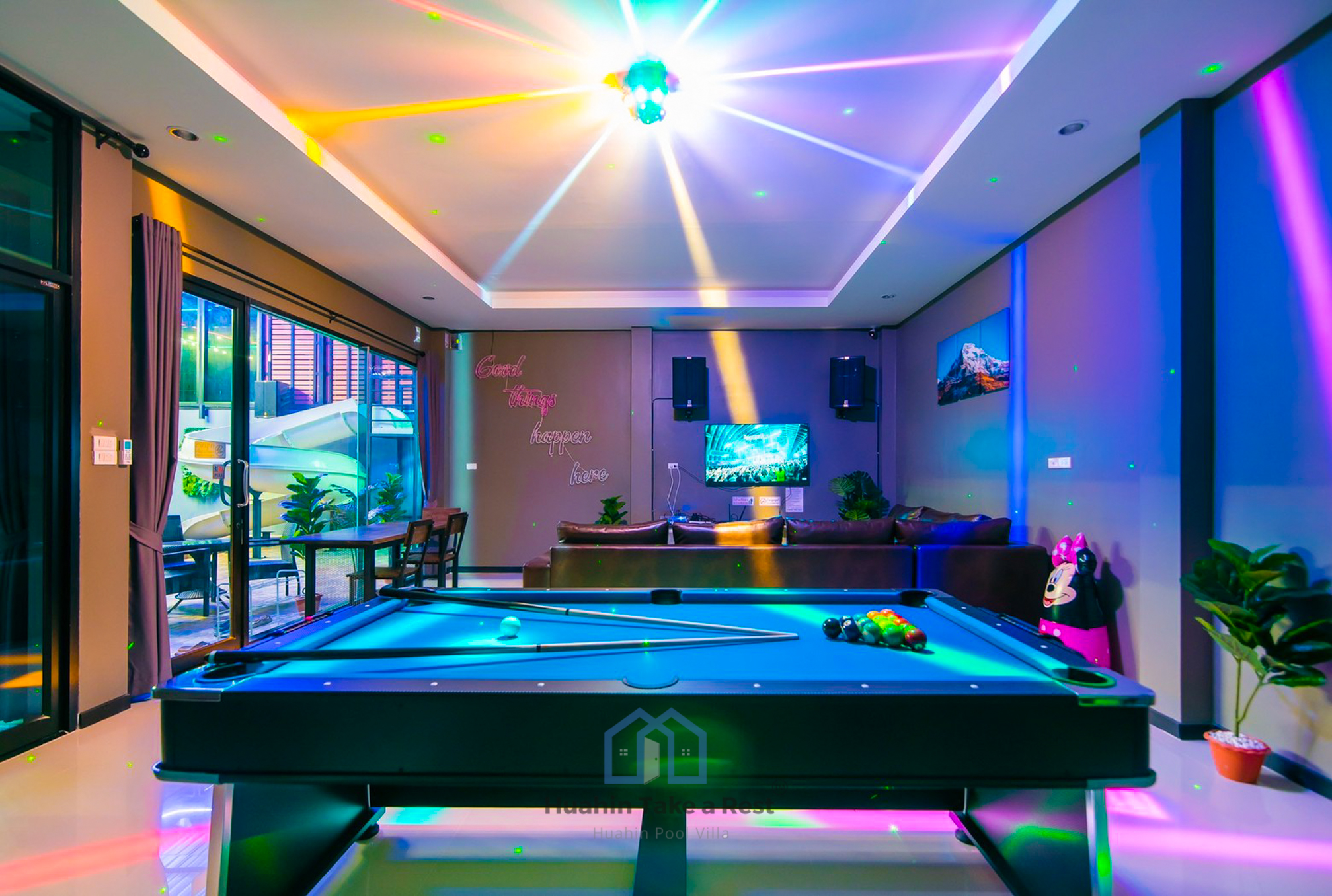 HR6017 บ้านพักชะอำ บ้านพีพี พูลปาร์ตี้