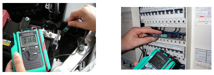 ดิจิตอลมัลติมิเตอร์พร้อมแคลมป์มิเตอร์ ครบชุด KYORITSU รุ่น KEWMATE 2012R