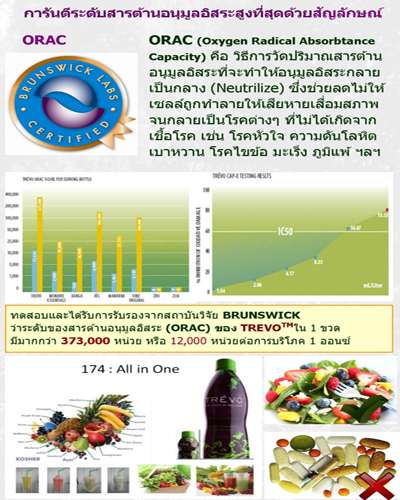 C-52Trevo ผลิตภัณฑ์เสริมอาหารเพื่อสุขภาพ 32 Oz. (1 ขวด)
