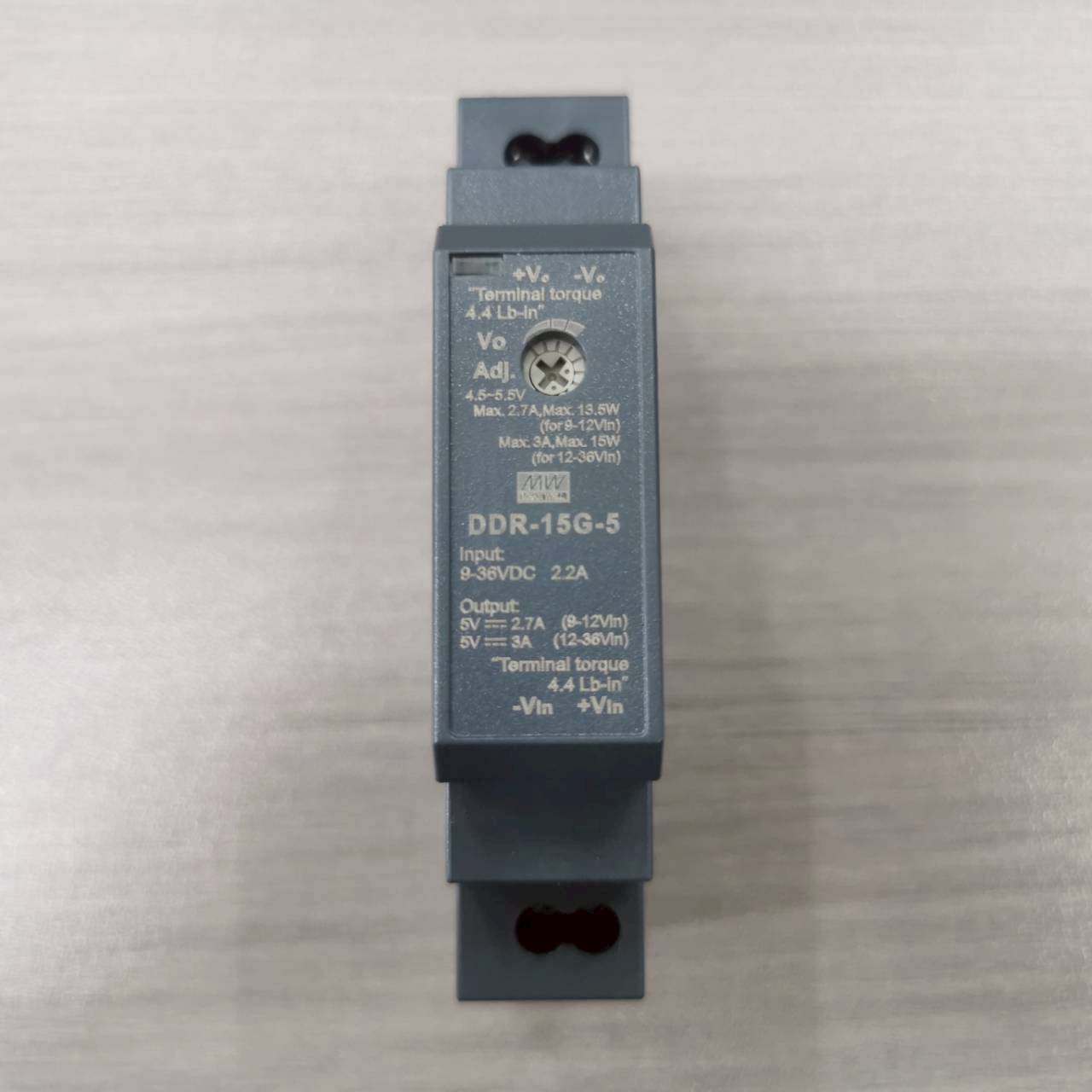 DDR-15G-5 Switching power supply MEANWELL Isolated DC/DC Converters ตัวแปลง DC-DC แปลง 9 –36 VDC เป็น 5 VDC