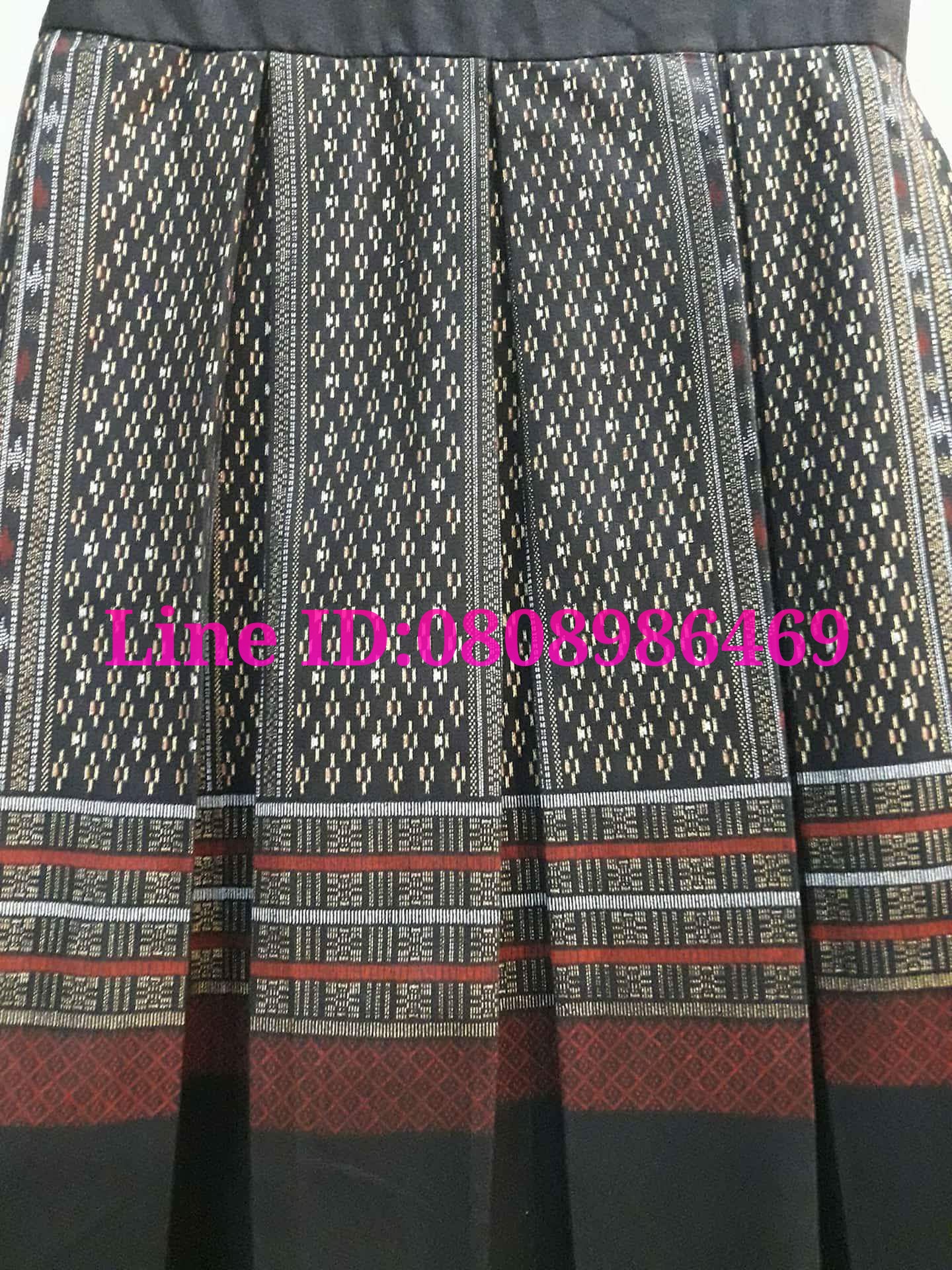 กระโปรงผ้าไทยสำเร็จรูป กระโปรงผ้าฝ้ายมัดหมี่ กระโปรงผ้าฝ้ายทรงทวิท กระโปรงผ้าฝ้ายวัยรุ่น