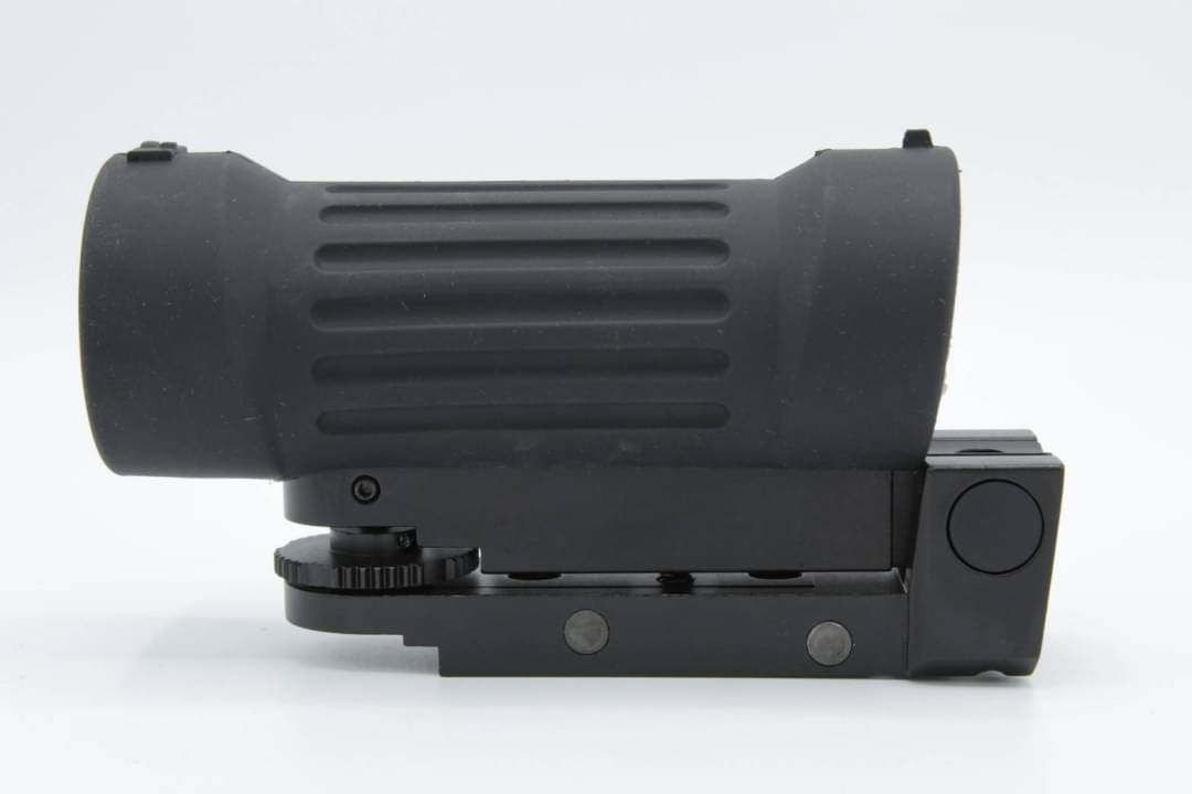 ดอท 4*30 Elcan (4*30 Tactical Elcan Type Optical Sight Rifle Scope) คุณสมบัติ : ตัวดอทกำลังขยาย4เท่าตายตัว ตัวเป้าทรงบวก อุปกรณ์ภายในกล่อง : ตัวดอท ผ้าเช็ดเลนส์