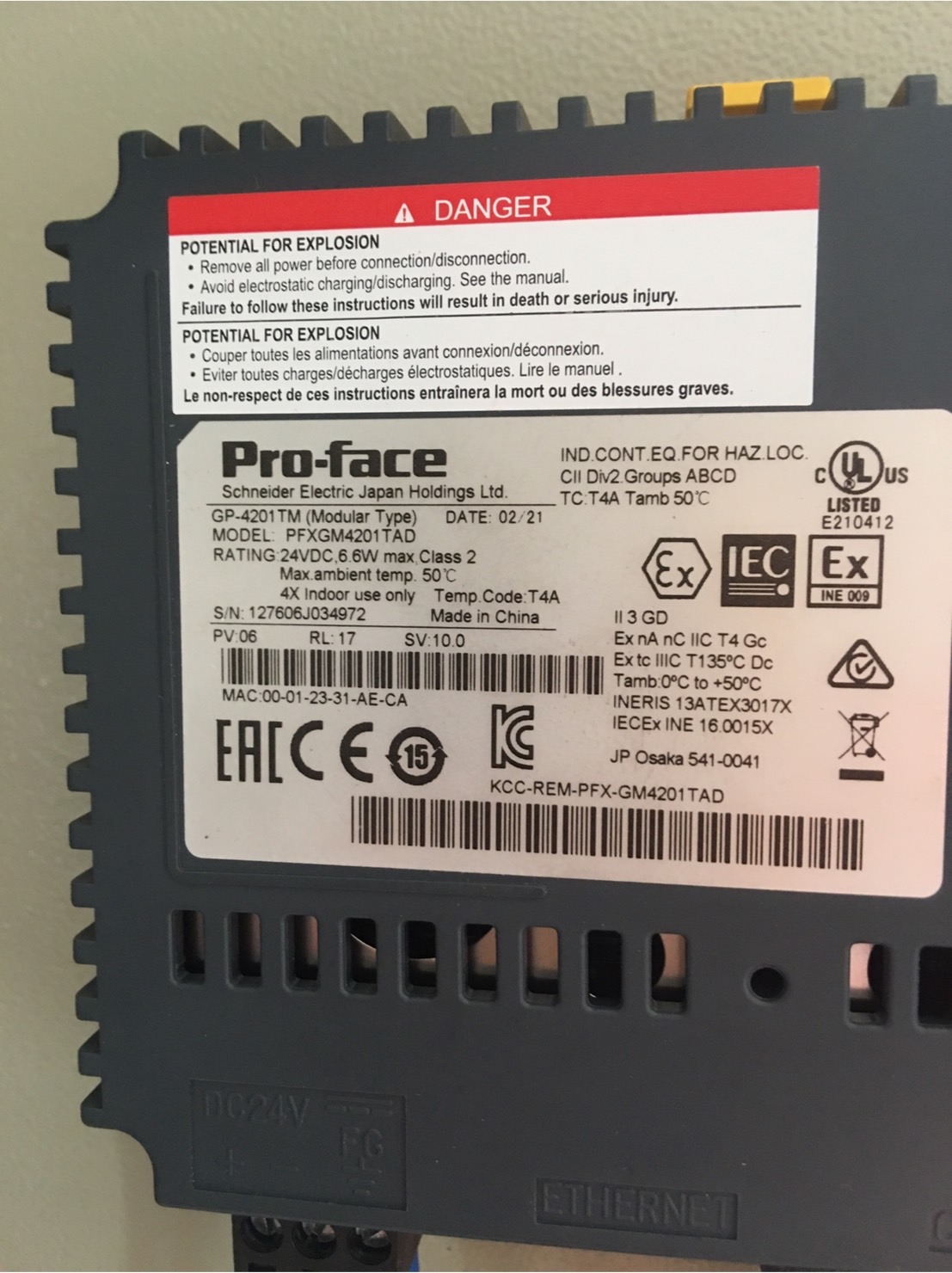 สายลิงค์ PLC MITSUBISHI FX CA3-CBLFX-01 กับจอ Proface GP3000 ST3000 GP4000 Series