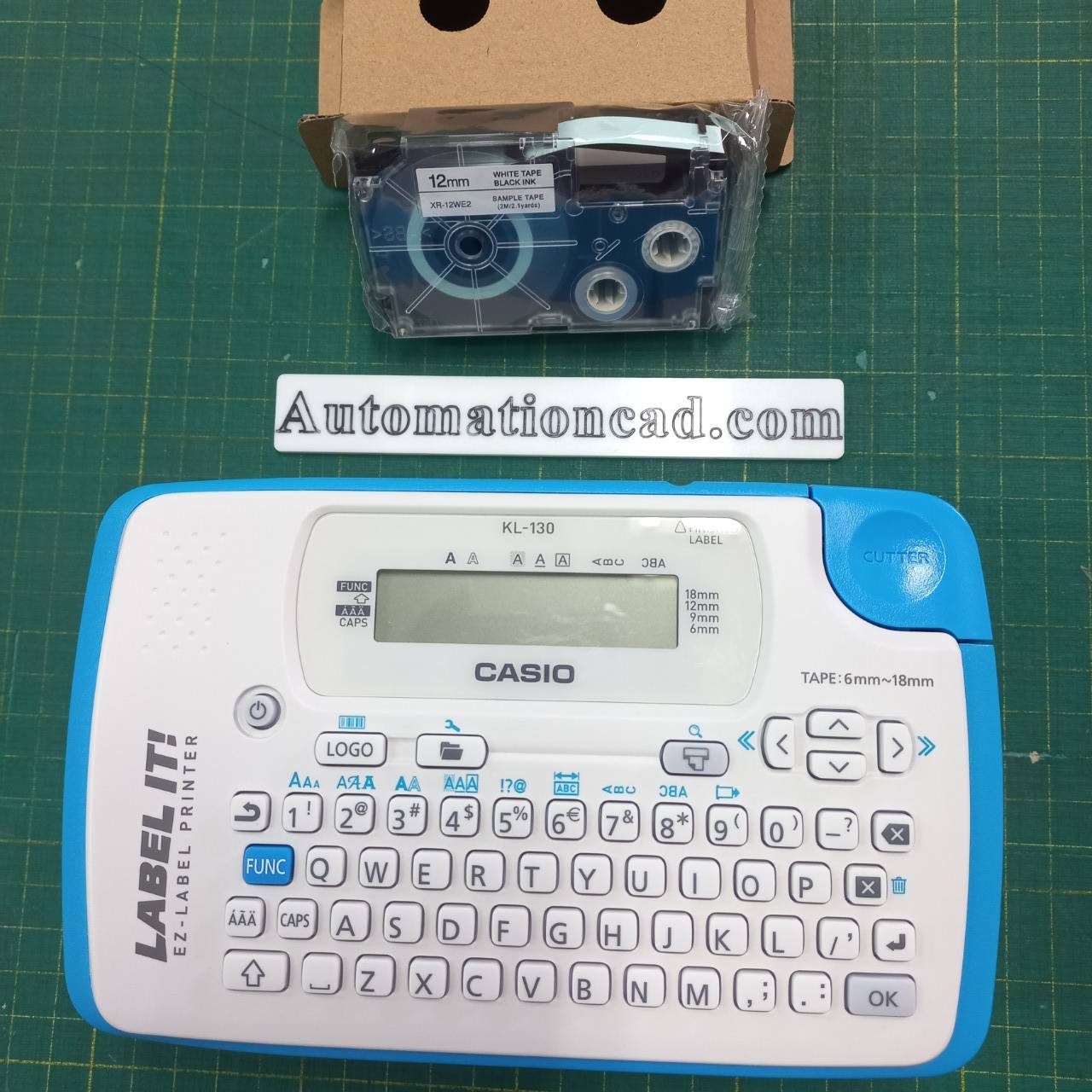 เครื่องพิมพ์สติกเกอร์ KL-130 CASIO LABEL PRINTER สำหรับใช้ในสำนักงาน