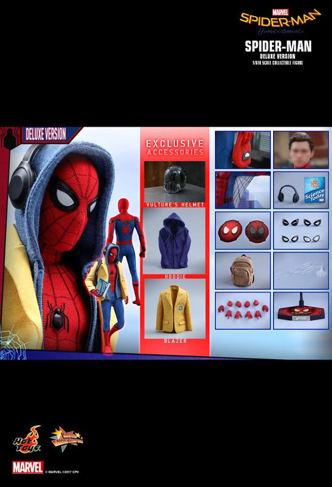เปิดจอง Hot toys : MMS426 - SPIDER-MAN: HOMECOMING (DELUXE VERSION) 1/6TH SCALE COLLECTIBLE FIGURE