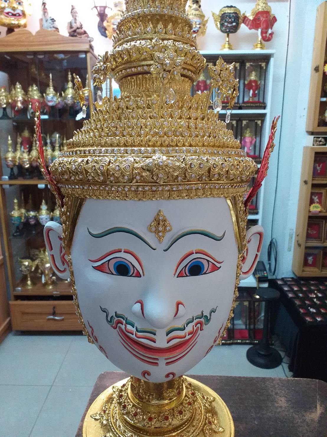 พระอิศวร ขนาดครอบ งานละเอียด