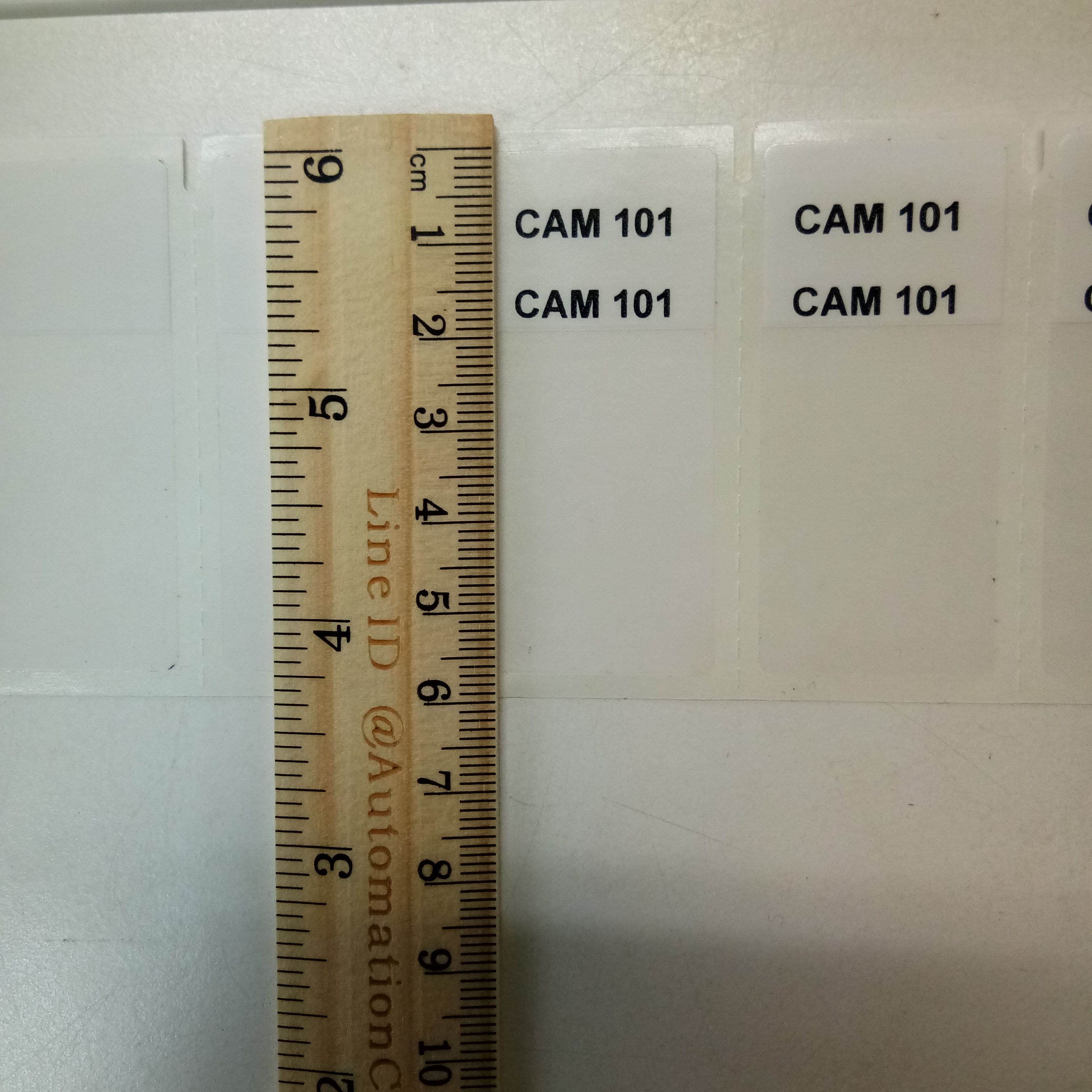 รับพิมพ์สติ๊กเกอร์ BRADY THT-64-427-3 สติ๊กเกอร์มาร์คสายไฟ (ขั้นต่ำ 100 ดวง)