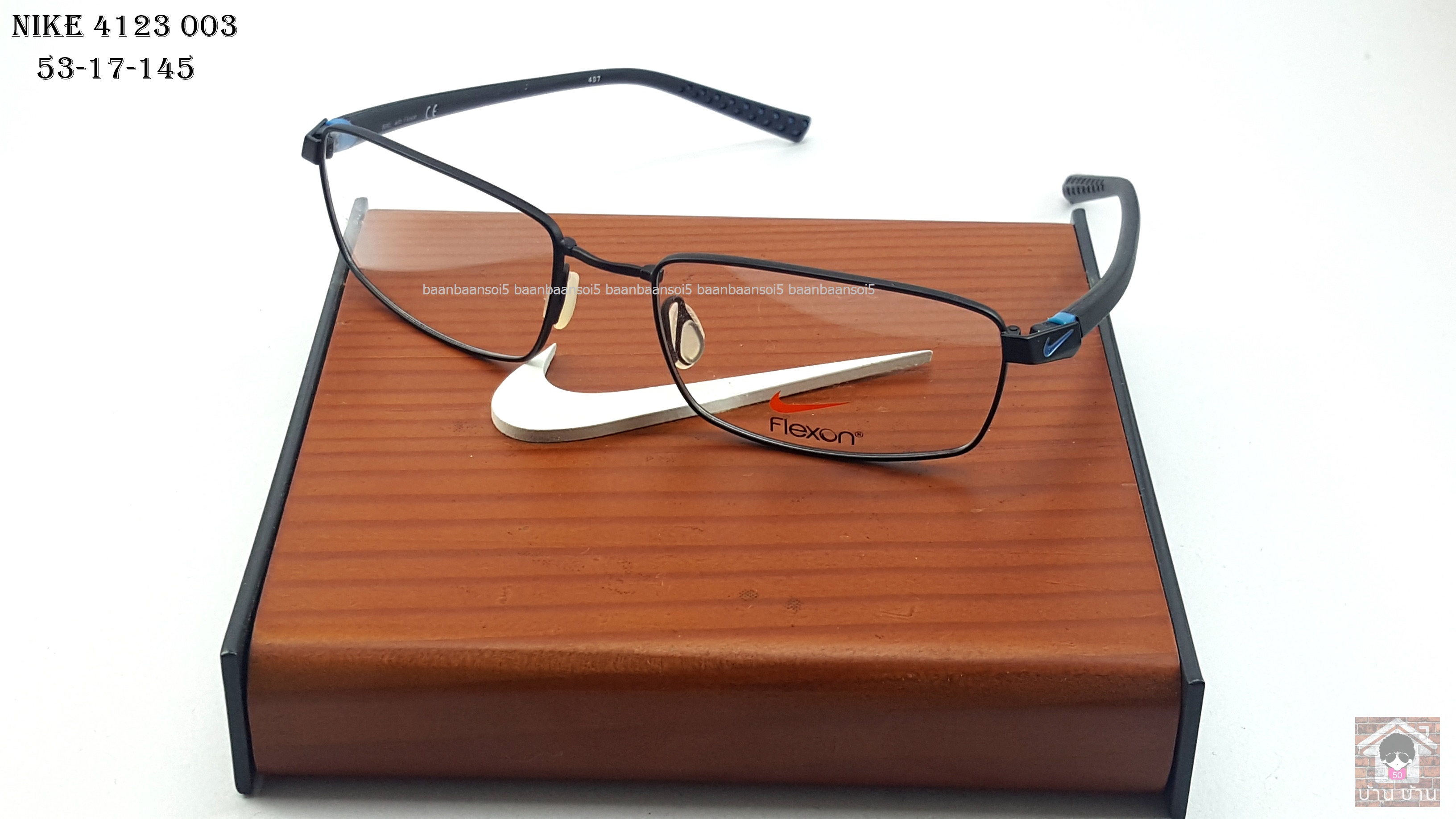NIKE BRAND ORIGINALแท้ Flexon 4213 003 กรอบแว่นตาพร้อมเลนส์ มัลติโค๊ตHOYA ป้องกันรังสีคอม 5,200 บาท