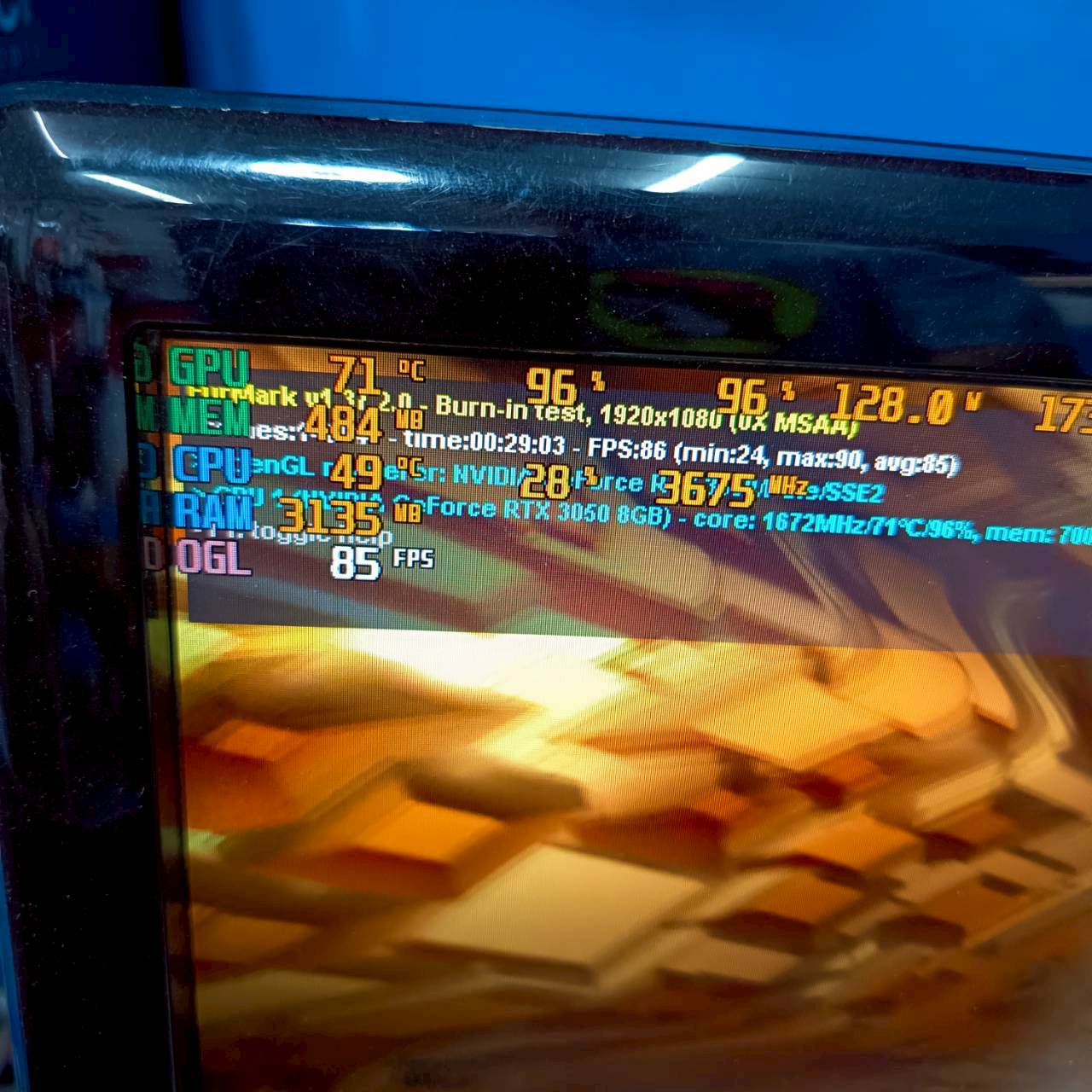 RTX 3050 GDDR6 8GB 128bit ประกัน 2 เดือน