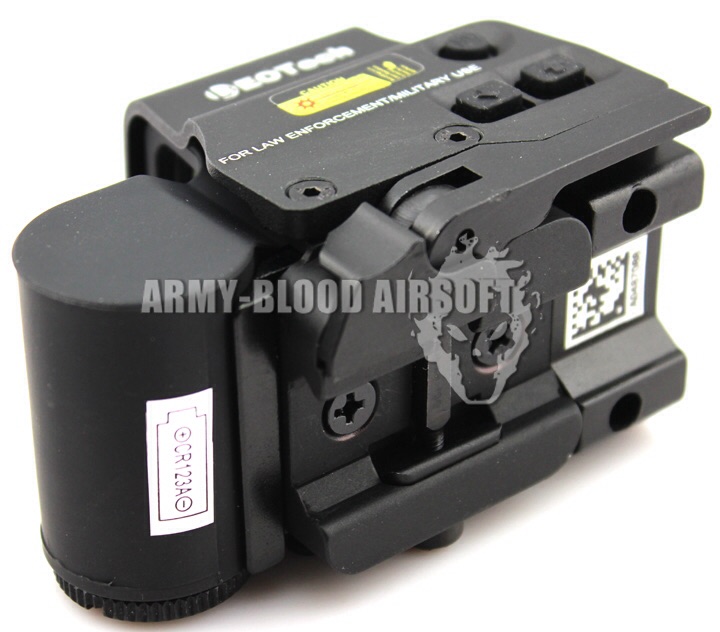 L-3 EOTech HWS EXPS3 Style Holographic Red Green Reflex T-Dot Sight with QD Mount & Case Side But (BK)
