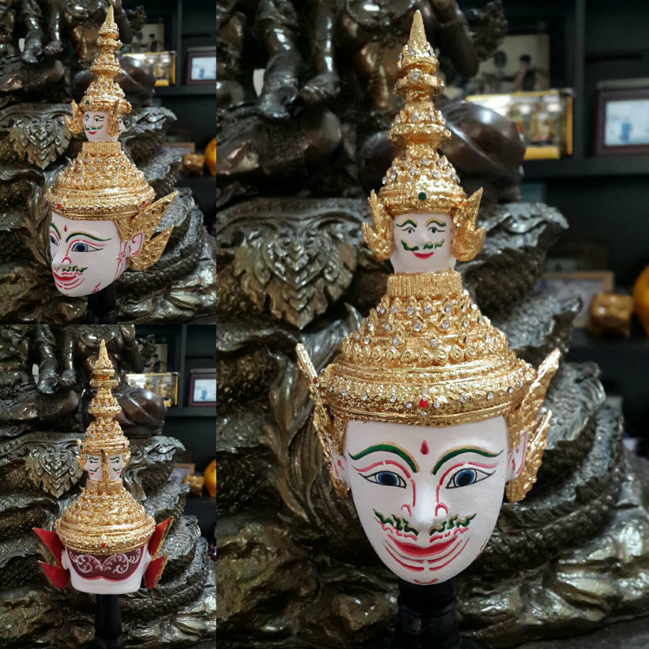 พระพรหม ประดับเพชร