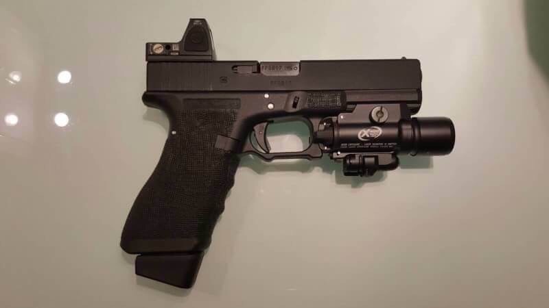 New.Red Dot Trjicon RMR RM06+ขาจับปืน Glock สีดำ สีทราย ราคาพิเศษ