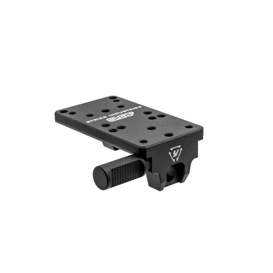 Reflex Mount ยี่ห้อ SI (เพลตติดดอทสำหรับปืนGlock) คุณสมบัติ : #ตัวเพลตสามารถติดดอทได้หลายรุ่นเช่น Doctor C,Trijicon RMR,Vortex Venon,Vortex Viper,Razor,Leupoldเป็นต้น ติดตั้งง่าย / น้ำหนักเบา มี3สีให้เลือก สีดำ / สีทราย / สีแดง