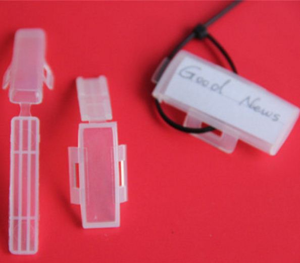 TAG HOLDER เปลือกพลาสติก ฉลาก LABEL TIGER แบบพิมพ์ฉลากใส่ได้เอง