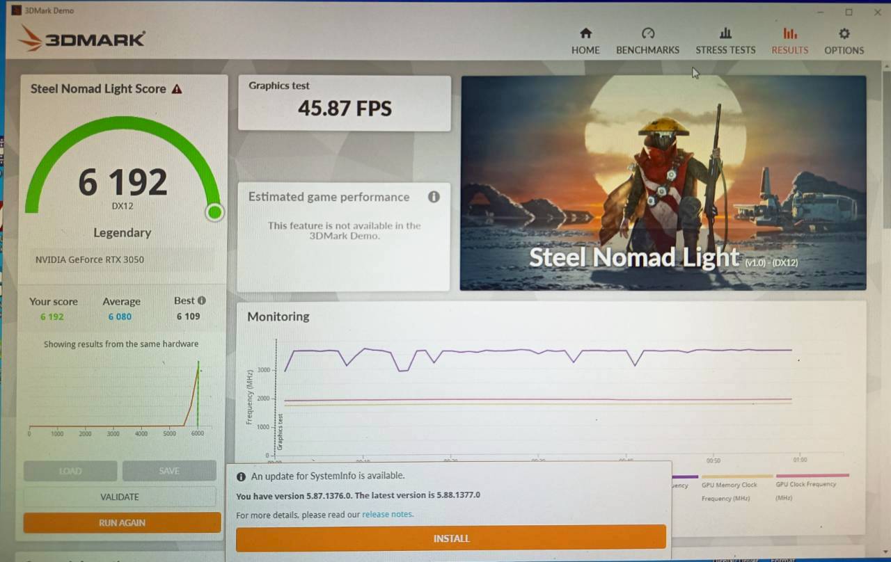 RTX 3050 GDDR6 8GB 128bit ประกัน 2 เดือน