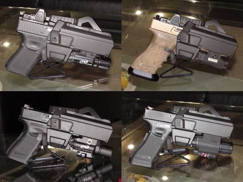 New.สินค้ามาใหม่ ซองปืนสั้น GLOCK ARMY FORCE Tactical Movable Holster for Marui/WE Glock Pistol for G17/G18/G19 Pistol สีดำ / สีทราย ราคาพิเศษ