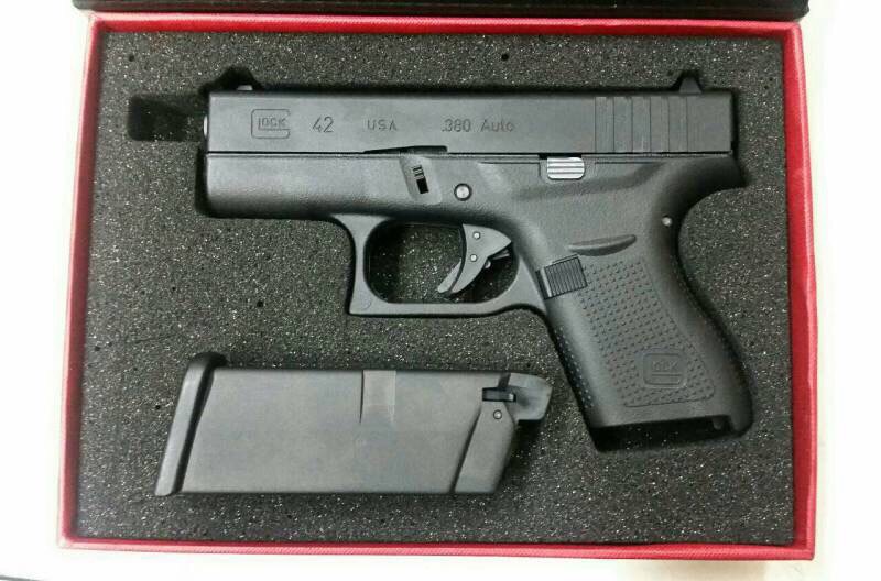 New.ปืนสั้น GLOCK42 PERFECTION มาร์กิ้งร่องลึก ราคาพิเศษ