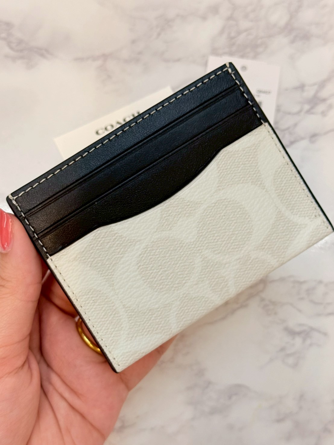 ที่ใส่บัตร Coach แท้ รุ่น CQ031