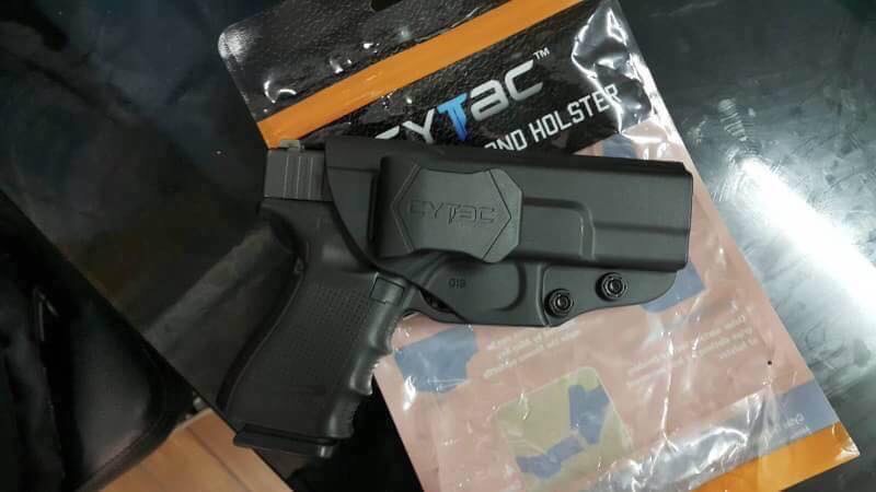 New.ซองปืนพกใน CYTAC Glock IWB Holster Fits Glock 17, 19, 23, 32, 43 Glcok 26, 27, 33 Glock 42 (Gen 1, 2, 3, 4) ล๊อคอัตโนมัติ ผลิตจากโพลิเมอร์เนื้อดี Product Line INSIDE THE WAISTBAND HOLSTER มีทั้งซองปืนพกในและพกนอก เป็นที่นิยมในอเมริกา ราคาพิเศษ
