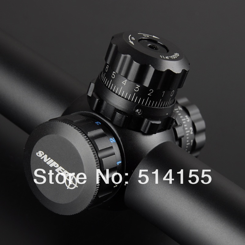 Telescopic sight SNIPER 6-24X50 Reflex Sight gun sight riflescopes LLL night vision scopes for hunting FreeShipping