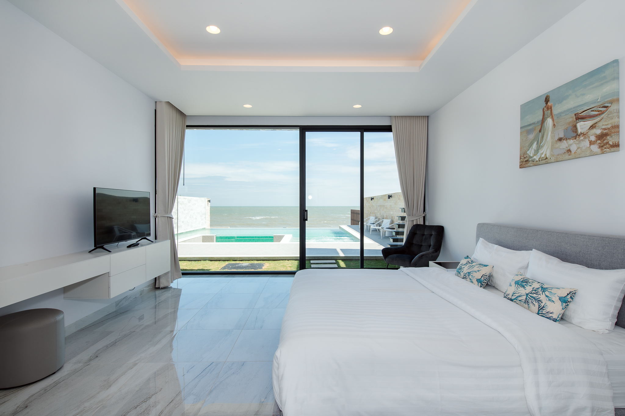 HR15066 บ้านพักติดทะเลหัวหิน The Casa Rocca Beach Villa HuaHin