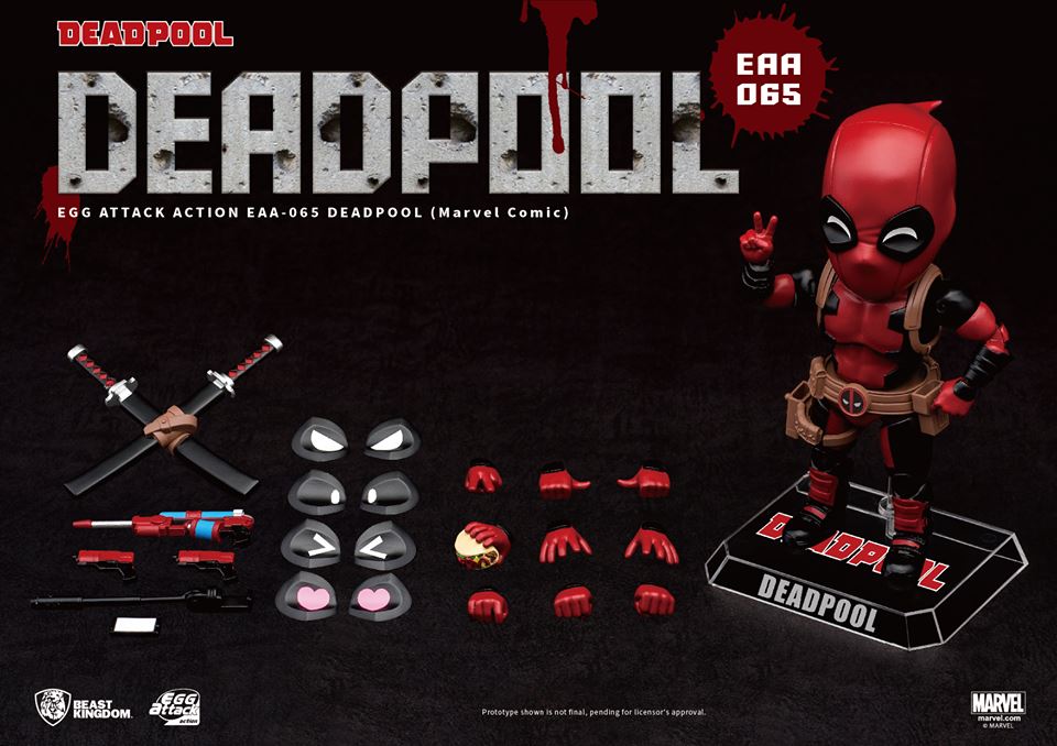 เปิดจอง Egg Attack Action : 065 Deadpoo(Marvel Comic)