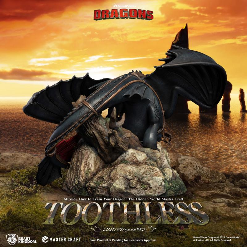 เปิดจอง : Toothless: How to Train Your Dragon: The Hidden World (Master Craft)